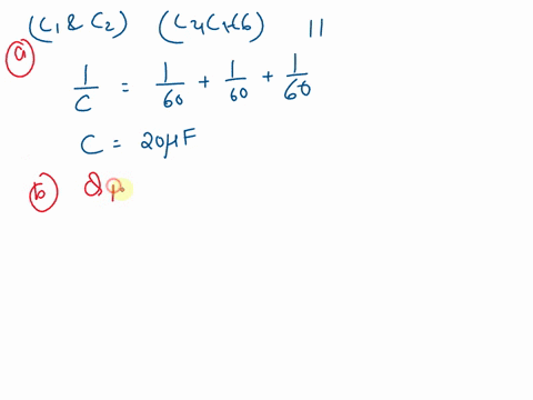 10-the-network-of-capacitors-in-the-diagram-is-connected-across-a-potential-difference-v-300-v-ifcic2-300-af-c3-600-pf-and-c4-c5-c6-200-pf-find-a-the-equivalent-capacitance-of-the-network-b-30674