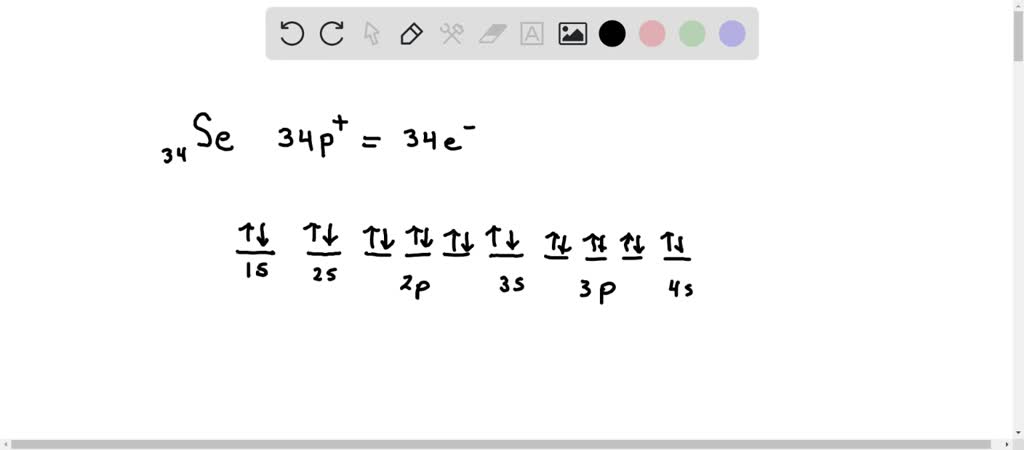 SOLVED: How many unpaired lectrons are the ground state orbital diagram ...