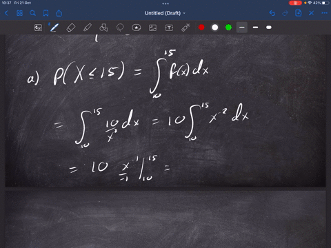 the-probability-density-function-pdf-of-x-the-lifetime-of-a-certain-type-of-electronic-device-measured-in-hours-is-given-by-fx10x2x10-f-x-10-x-2-x-10-0-x-10-a-find-the-probability-that-the-d-27133