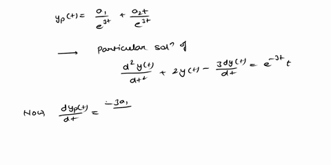 find-a-particular-solution-for-y-3y2yte-3t-13993