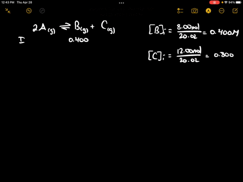 at-25c-the-equilibrium-constant-kc-for-the-reaction-2ag-z2-blg-cig-is-0035_-mixture-of-800-moles-of-b-and-1200-moles-of-c-in-a-200-allowed-to-come-to-equilibrium-what-is-the-container-equili-94495