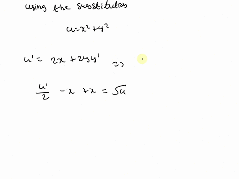 point-solve-the-initial-value-problem-yy-x-x-y-with-y5-1za_-to-solve-this-we-should-use-the-substitution-4-x2-y2-help-formulas-2x2yy-help-formulas-enter-derivatives-using-prime-notation-eg-y-35236