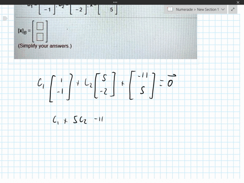 find-the-coordinate-vector-xjb-of-x-relative-to-the-given-basis-b-61-b2-b1-b2-xl8-simplify-your-answers-32051