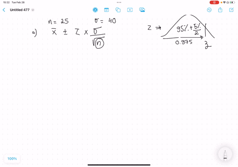 a-random-sample-of-25-items-is-drawn-from-a-population-whose-standard-deviation-is-known-to-be-40-the-sample-mean-is-xx-270-a-construct-an-interval-estimate-for-with-95-percent-confidence-ro-12292