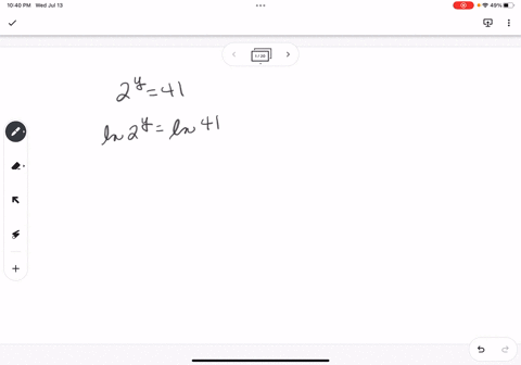 solve-the-equation_-write-the-solution-set-with-the-exact-values-given-in-terms-of-common-or-natural-logarithms_-also-give-approximate-solutions-to-4-decimal-places_-2-_41-there-is-no-soluti-93121