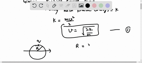 a-certain-charged-particle-has-a-charge-q-0-the-particle-moves-with-a-kinetic-energy-k-in-a-circular-path-of-radius-r-in-the-presence-of-a-uniform-magnetic-field-of-magnitude-b-use-any-varia-64244