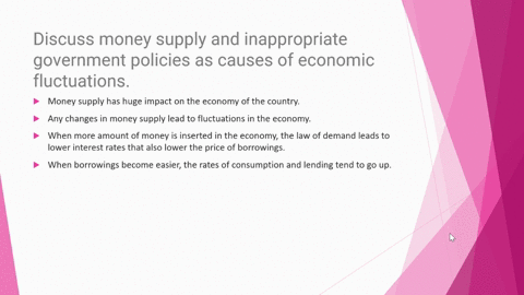 discuss-money-supply-and-inappropriate-government-policies-as-causes-of-economic-fluctuations-84437