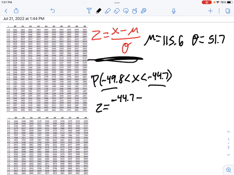 a-distribution-of-values-is-normal-with-a-mean-of-1156-and-a-standard-deviation-of-517find-the-probability-that-a-randomly-selected-value-is-between-498-and-447-p-498-x-447-enter-your-answer-59452