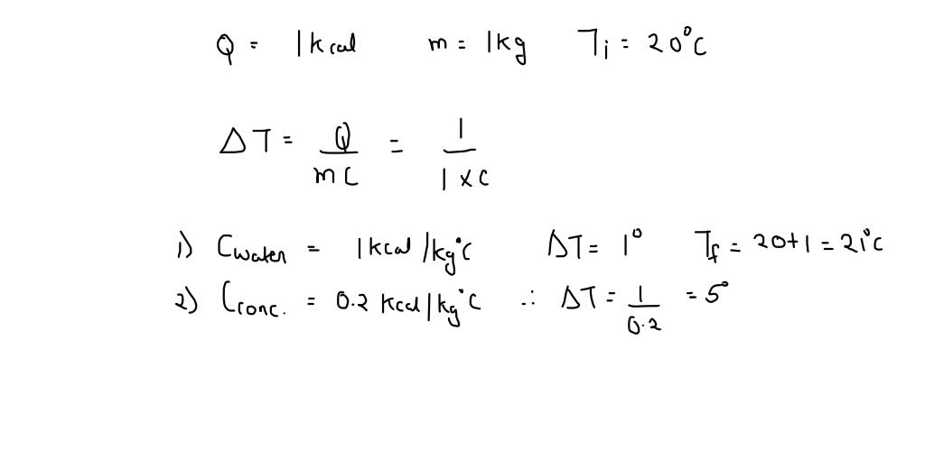 SOLVED The same heat transfer into identical masses of different