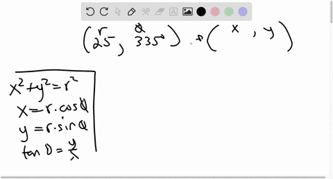 find-the-coordinates-of-a-point-on-a-circle-with-radius-25-corresponding-to-an-angle-of-335-xy-round-your-answers-to-three-decimal-places-26032