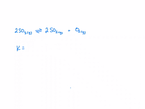 write-the-equilibrium-constant-expression-k-for-the-following-reaction-2so3s-2so2g-o2g