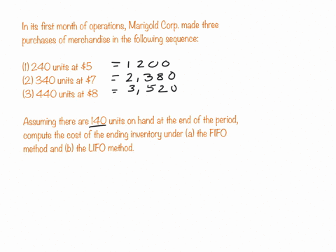 compute the cost assigned to ending inventory