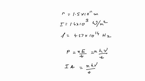 10-3pt-light-from-the-sun-arrives-at-the-earth-an-average-of-150-x-1011-m-away-at-the-rate-of-140-x-103-w-m-for-an-area-perpendicular-to-the-direction-of-the-light-approximate-sunlight-as-mo-03143