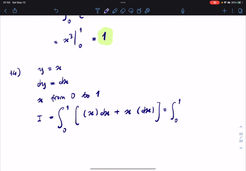 in-problems-13-16-evaluate-int_c-ydx-x-dy-on-the-given-curve-c-between-00-and-11-13-y-x2-14-y-x-15-c-consists-of-the-line-segments-from-00-to-01-and-from-01-to-11-16-c-consists-of-the-line-segments-fr