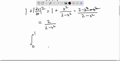 use-the-arc-length-formula-to-find-the-length-of-the-curve-y-sqrt2-x2-0-x-1-check-your-answer-by-noting-that-the-curve-is-part-of-a-circle-77355
