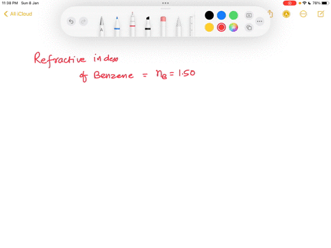 refractive-indices-of-water-and-benzene-with-respect-to-air-are-133-and-150-calculate-the-refractive-index-of-benzine-with-respect-to-water-44777