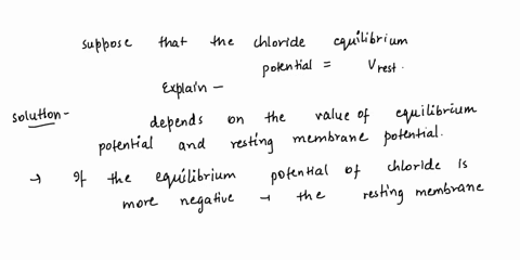 suppose-that-the-chloride-equilibrium-potential-is-equal-to-vrest-if-a-neurotransmitter-opens-chloride-channels-would-the-neuron-be-excited-or-inhibited-or-would-the-neurotransmitter-have-no-12844