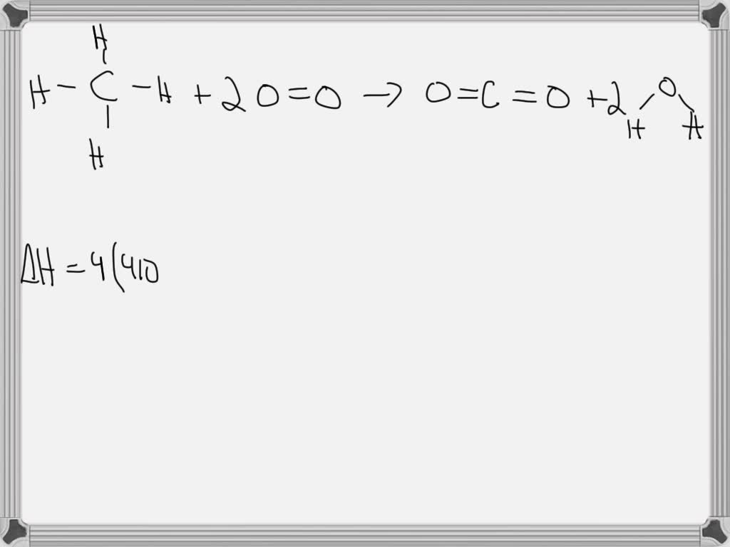 SOLVED: Calculate the heat of reaction ΔH for the following reaction ...
