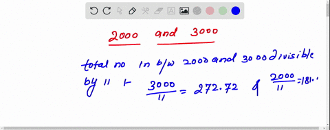 how-many-odd-numbers-between-2000-and-3000-are-divisible-by-11-81064