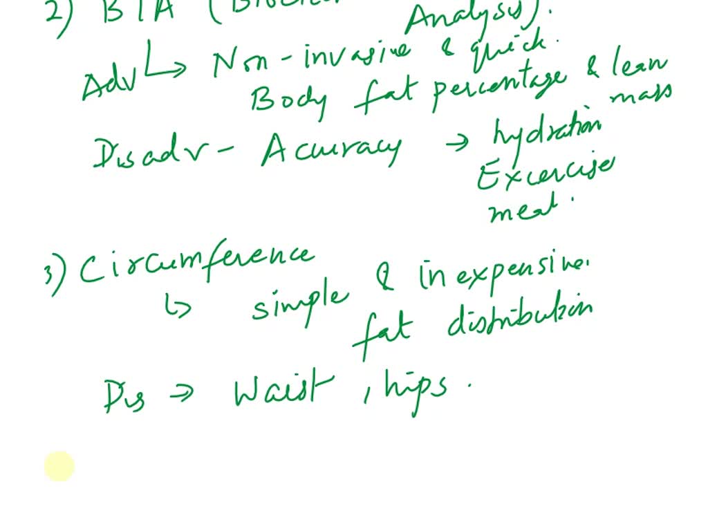 SOLVED 3. Identify key advantages and disadvantages of the following