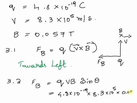 problem-3-electric-and-magneticfieldsand-forces-aparticle-with-a-charge-of-48x-10-19-ctravels-at-83x-105-ms-toward-the-topofthe-pagelscreen-it-enters-a-magnetic-field-pointed-into-the-pagesc-66891
