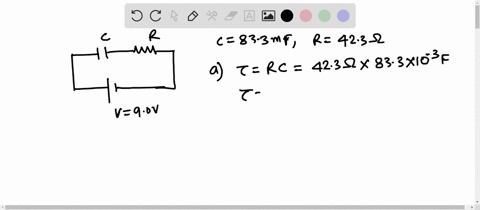 you-charge-an-initially-uncharged-833-mf-capacitor-through-a-423-q-resistor-by-means-of-a-900-v-battery-having-negligible-internal-resistance-find-the-time-constant-of-the-circuit-what-is-th-29797