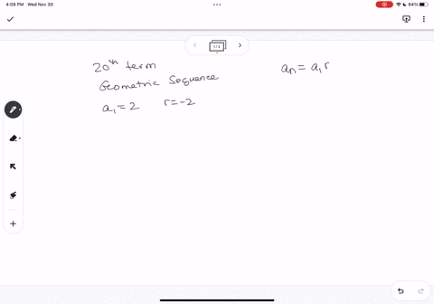 what-is-the-20th-term-of-a-geometric-sequence-a12-and-r-2-50326