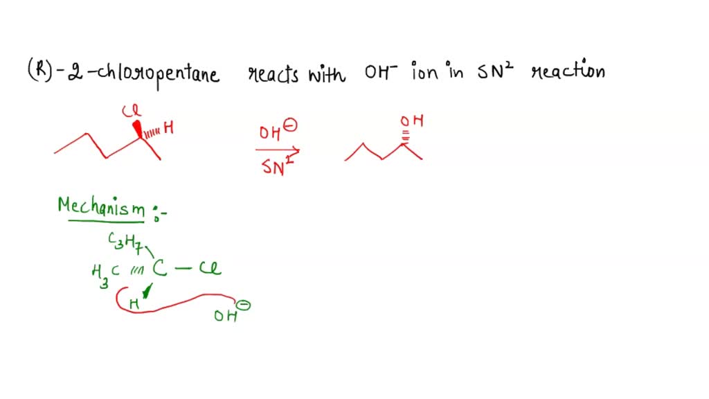 SOLVED: Question 3 (1 point) What product results from the SN2 reaction ...