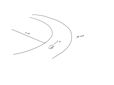 a-1500-kg-car-is-rounding-a-flat-unbanked-curve-with-radius-r-54-m-if-the-coefficient-of-static-friction-between-the-tires-and-the-road-is-s-08-find-the-maximum-speed-at-which-the-driver-can-73696