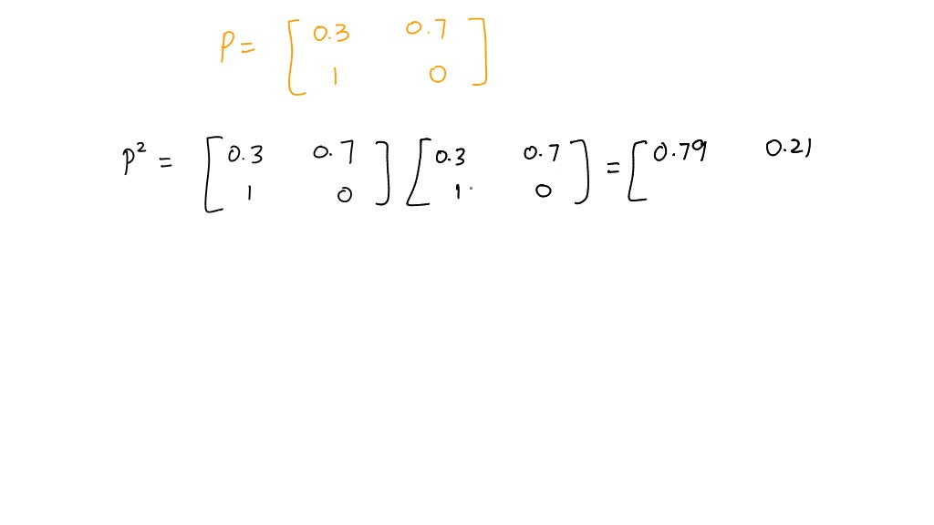 SOLVED Could the given matrix be the transition matrix of regular