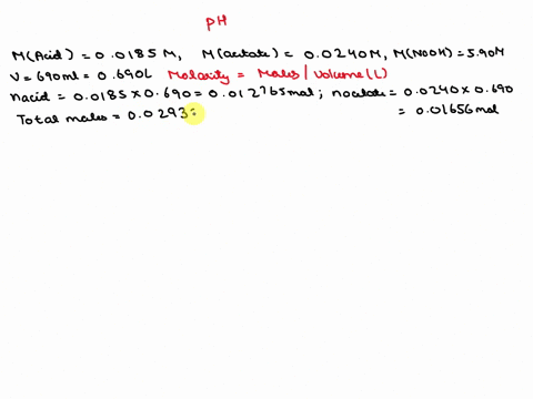 how-much-590m-naoh-must-be-added-to-6900-ml-of-a-buffer-that-is-00185-m-acetic-acid-and-00240-m-sodium-acetate-to-raise-the-ph-to-575-39257