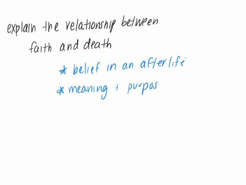 explain-the-relationship-between-faith-and-death