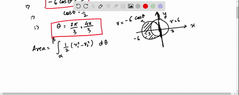 find-the-area-of-the-region-inside-the-circle-r-6costheta-and-outside-the-circle-r-3-quickly-pls-70973