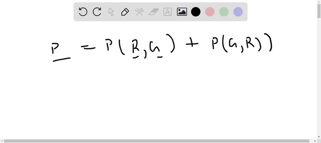 SOLVED: Given the following tree diagram for the probability experiment ...