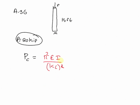 o150the-w14-38-column-is-made-of-a-36-steel-and-is-fixed-supported-at-its-base-if-it-is-subjected-to-an-axial-load-of-20-kipdetermine-the-factor-of-safety-with-respect-to-buckling-15ft-47049