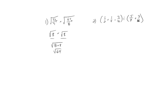 evaluate-each-of-the-following-without-the-use-of-a-calculator-show-all-workings-steps-write-down-the-answer-in-the-simplest-form-111-32-4-64-8-3-112-1-2-1-8-3-16-5-8-3-16