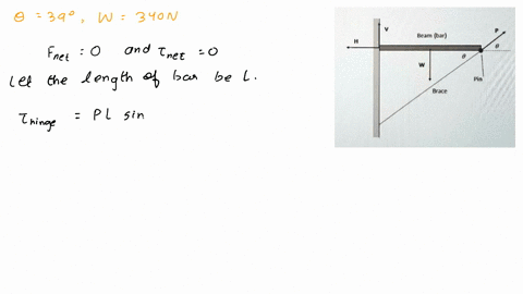 the-figure-below-depicts-uniform-horizontal-bar-attached-to-a-vertical-wall-by-frictionless-pivot-and-supported-from-below-at-a-angle-8-398-by-slanted-brace-that-is-attached-to-pivot-the-bar-54893