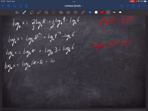 1-solve-for-x-2-1-logb-x-elogb-8-2-logb-9-_-logb-6-3-2-solve-for-x-logx-2-logx-log-24-04704