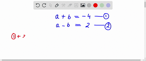 find-2-numbers-a-and-b-whose-sum-a-b-is-4-and-whose-difference-a-b-is-2-a-b-77189