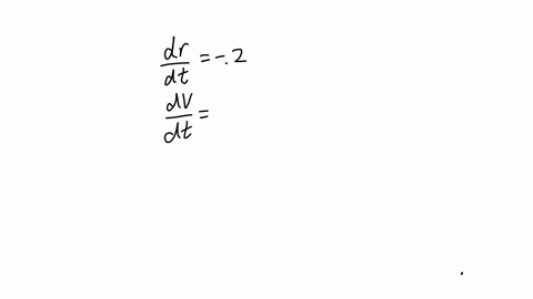 question-spherical-snowball-is-melting-in-such-way-that-its-radius-is-decreasing-at-a-rate-of-02-cmmin-at-what-rate-is-the-volume-of-the-snowball-decreasing-when-the-radius-is-11-cm-note-the-96354