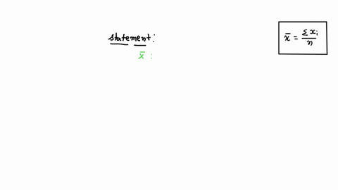 the-symbol-xx-represents-the-mean-of-the-sample-true-false-82876
