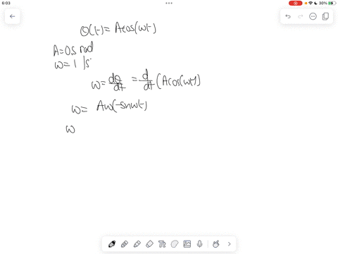 question-post-i-you-observe-an-oscillating-torsion-pendulum-and-you-determine-that-its-angular-displacement-is-well-described-by-the-following-equation-0t-acoswt-where-a-05-radians-is-the-am-88148