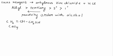 post-lab-questions-1-explain-the-difference-in-reactivity-of-allyl-alcohol-chchch-oh-and-1-propanol-ch-ch-ch-oh-with-lucas-reagent-considering-the-fact-that-both-are-primary-alcohols-2-draw-08118