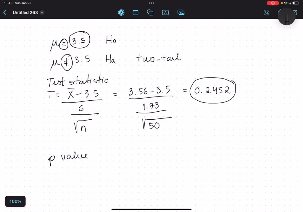 SOLVED Use the sample from Topic 2 DQ 1 and test that the population