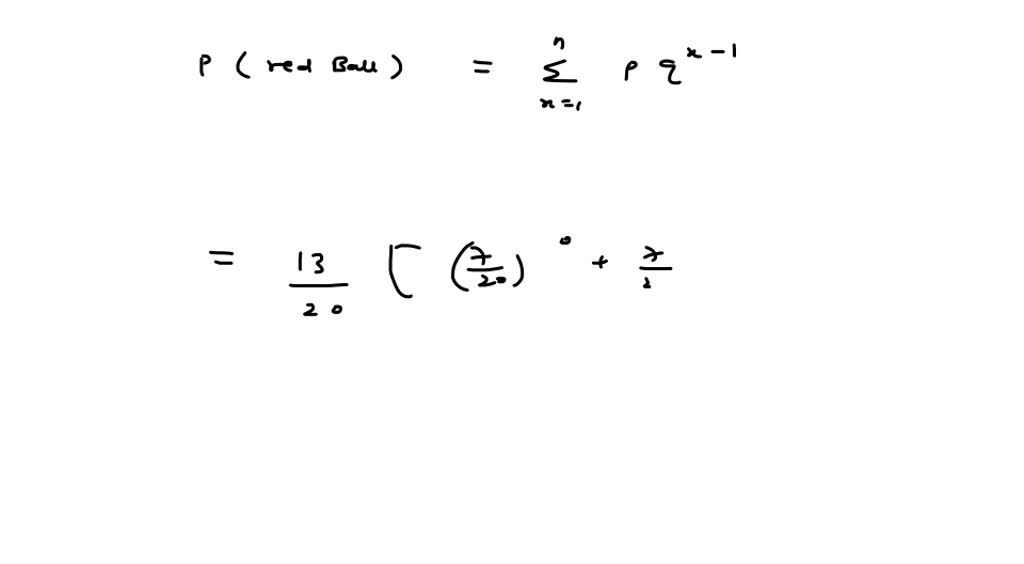 SOLVED A box contains 7 black balls and a single red ball. Peter and