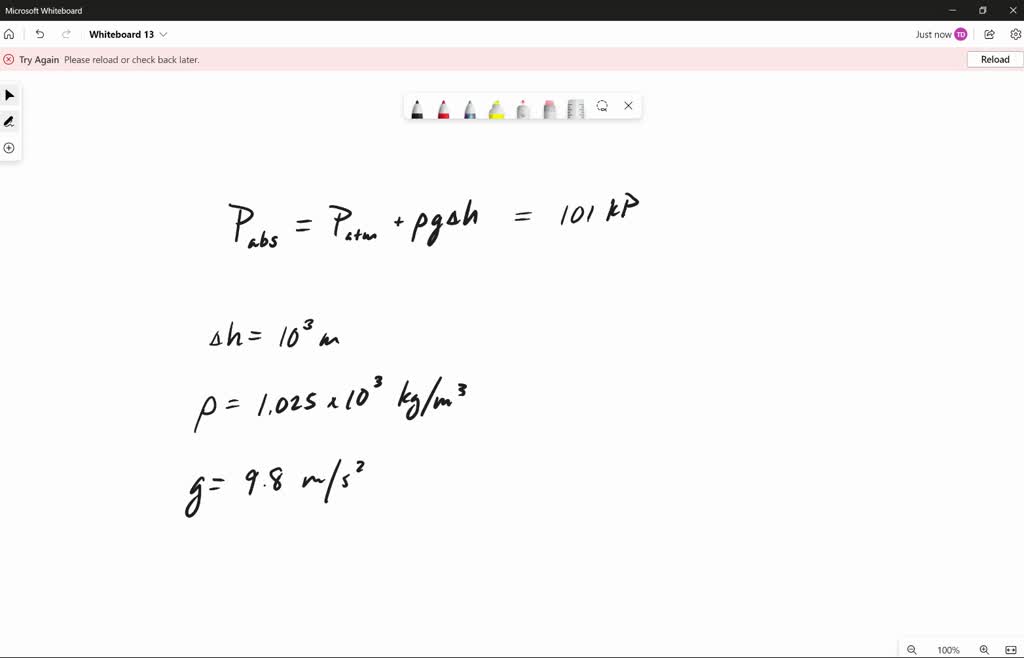 solved-calculate-the-absolute-pressure-at-an-ocean-depth-of-1-0-km