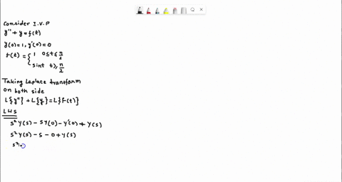 solve-the-initial-value-problem-y-y-ft-y0-0-y-0-0-where-ft-1-0-1-t21-25663