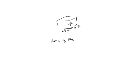 1-a-storage-pod-has-a-regular-floor-that-measures-23-feet-by-12-feet-and-a-flat-ceiling-that-is-6-feet-above-the-floor-find-the-area-of-the-floor-and-the-volume-of-the-pod-33754