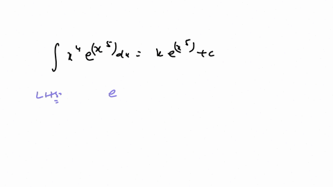 find-k-so-that-x-4-e-x-5-d-x-k-e-x-5-c