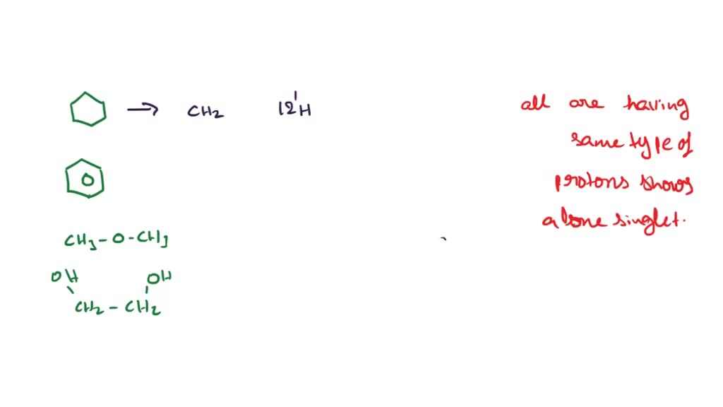 Solved Which Of The Following Compounds Contains One Or More Protons That Could Undergo